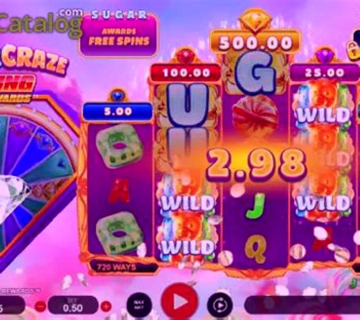 Sugar Craze Rising Rewards slot