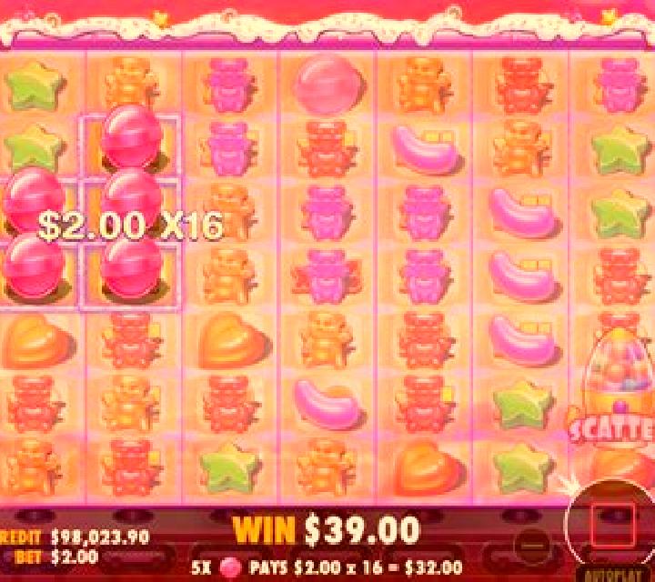 Sugar smash slot game