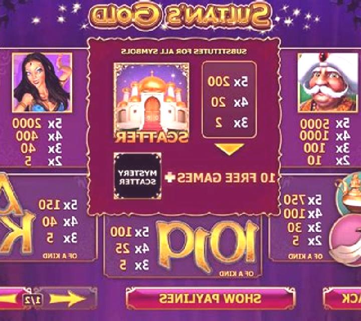 Sultan s Gold slot