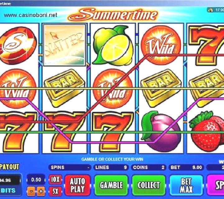 Summertime online slot