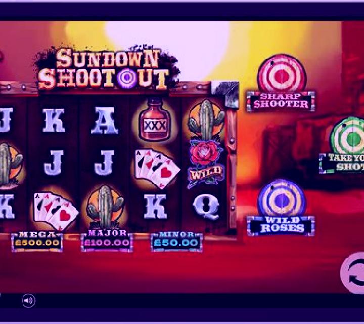 Sundown Shootout slot game