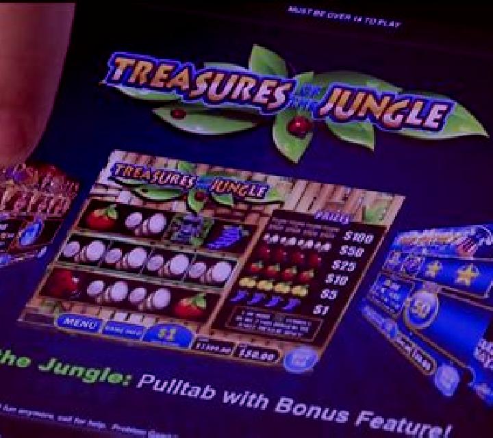 Sunken Treasure Pull Tab slot machine
