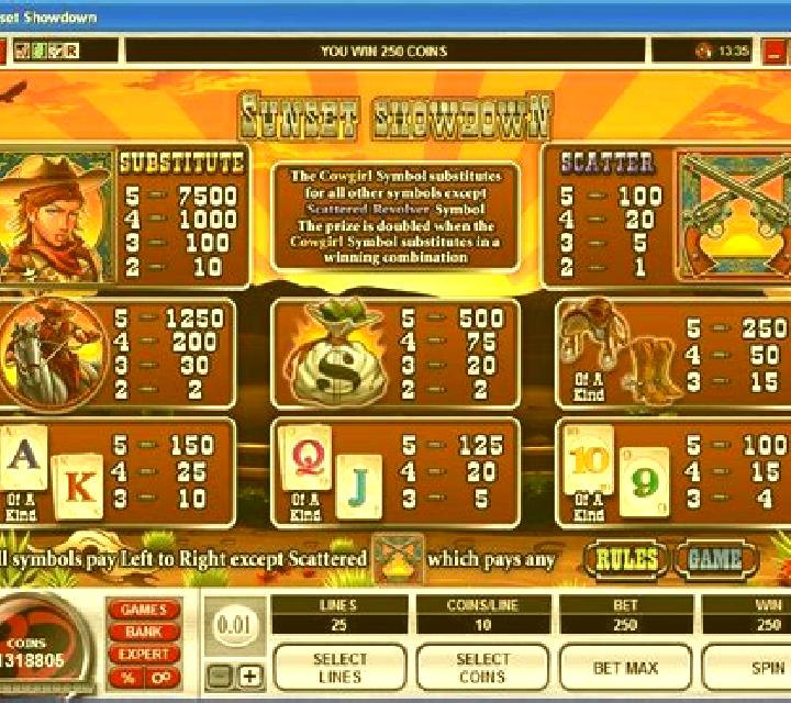 Sunset Showdown slot