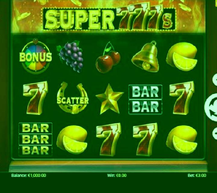 Super 777s online slot