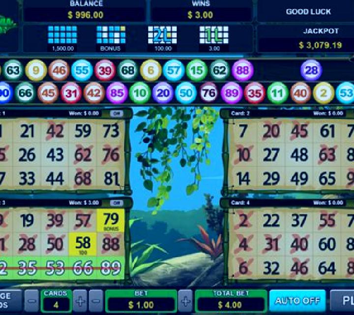 Super Bola Bingo slot machine