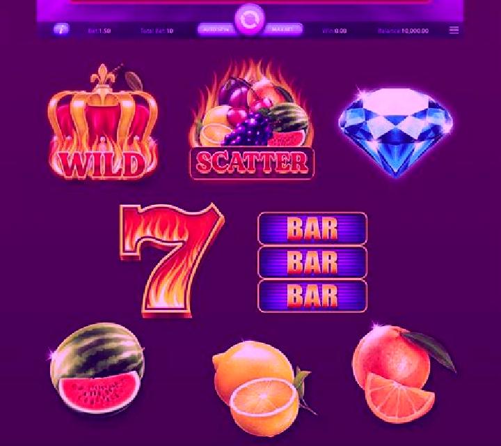 Super Charged Fruits slot game