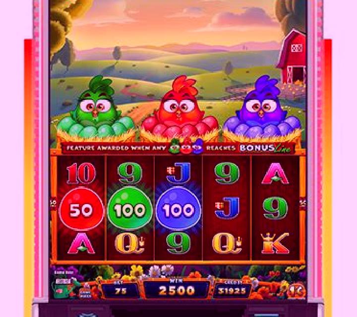 Super Duper Crazy Chicken slot machine