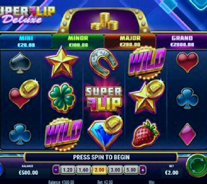 Super Flip Deluxe slot game