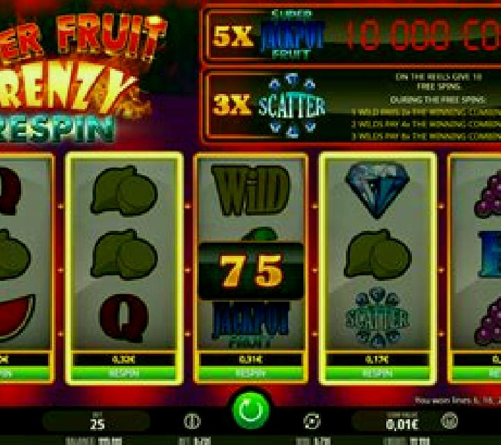 Super Fruit Frenzy Respin slot