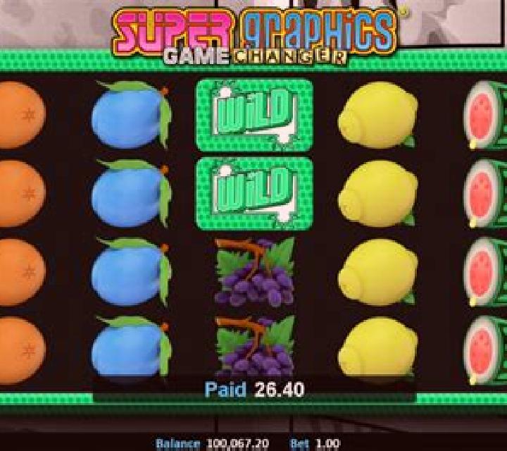 Super Graphics Game Changer slot game