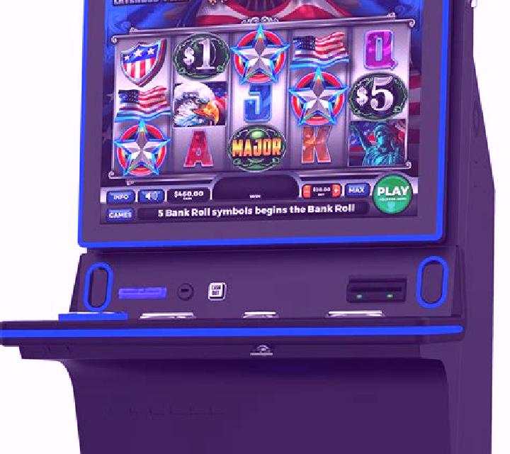 Super Graphics Upside-Down Pull Tab slot machine