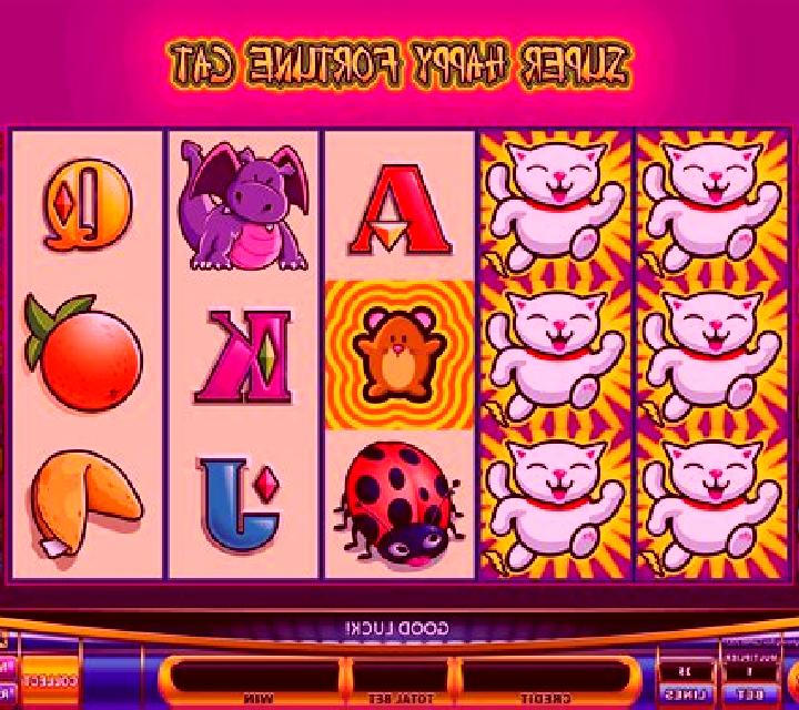Super Happy Fortune Cat slot machine
