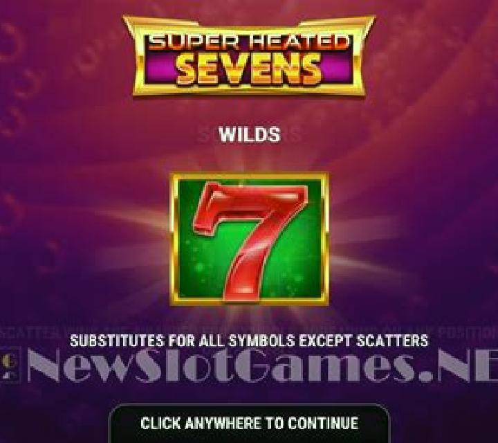 Super Heated Sevens slot