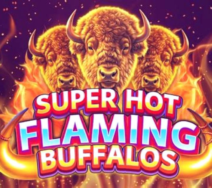 Super Hot Flaming Buffalos slot machine