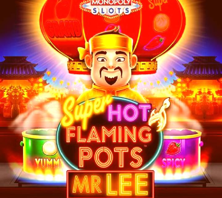 Super Hot Flaming Pots Mr Lee slot game