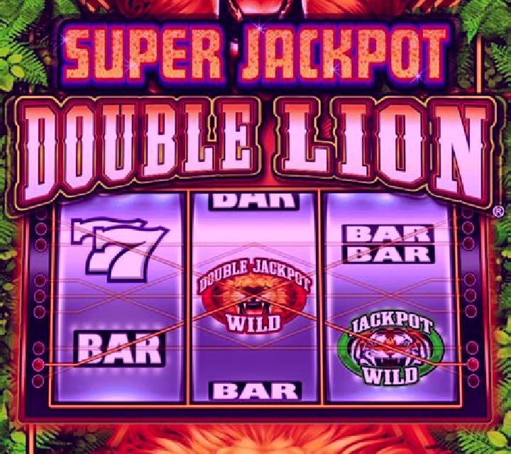 Super Jackpot Double Lion slot machine