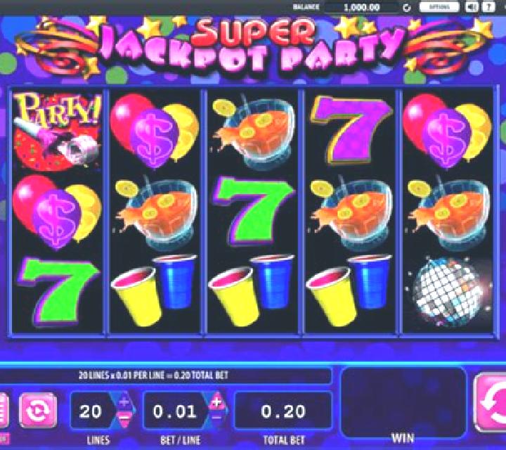 Super Jackpot Party slot machine