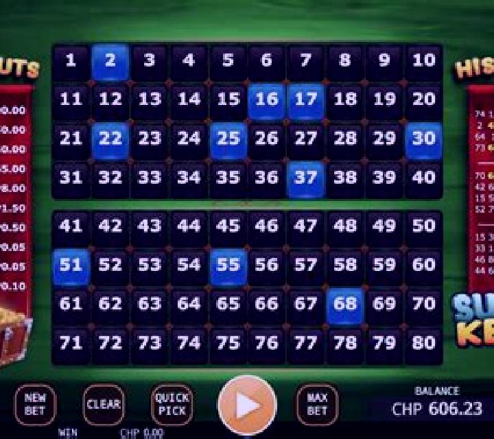 Super Keno (Tom Horn Gaming) slot game