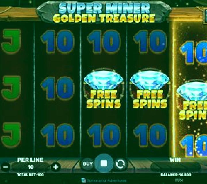 Super Miner - Diamond Frenzy online slot