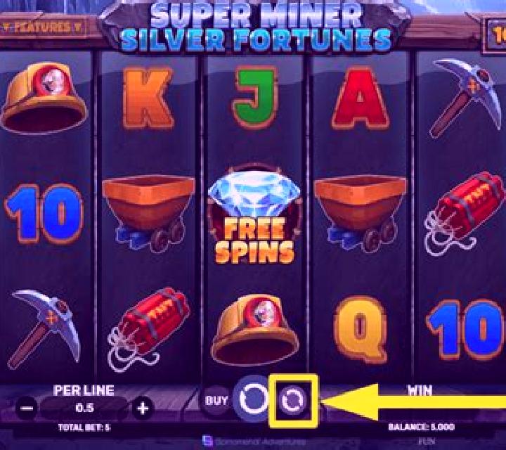 Super Miner Silver Fortunes slot