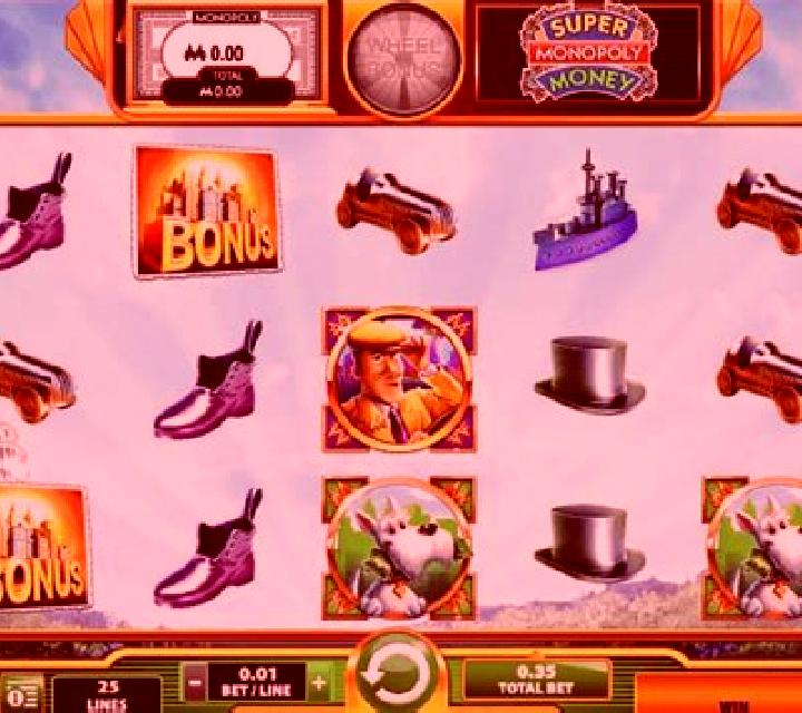 Super MONOPOLY Money slot