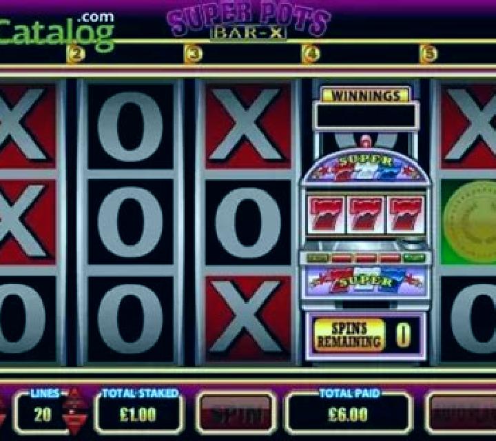 Super Pots Bar-X slot game