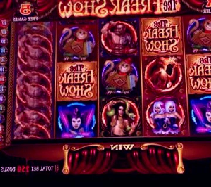 Super Spins Freakshow slot game