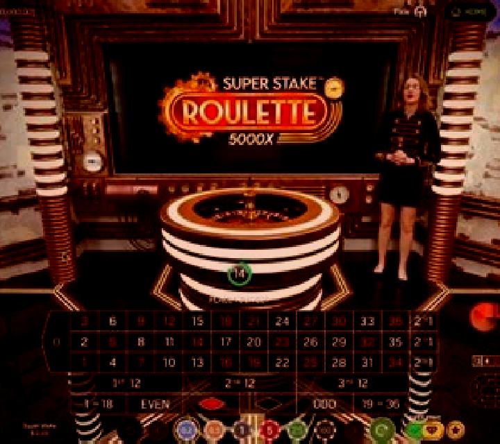 Super Stake Roulette slot game
