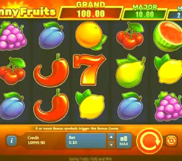 Super Sunny Fruits: Hold and Win slot game