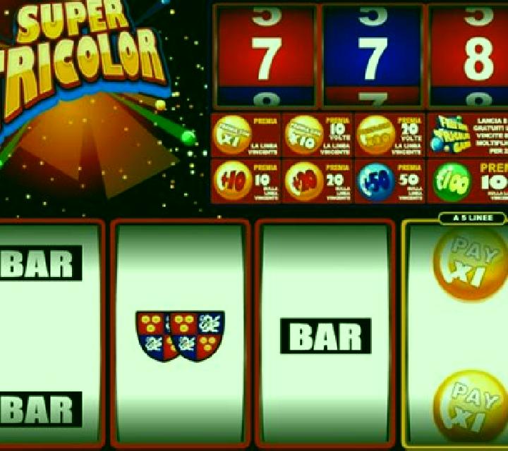 Super Tricolor slot machine