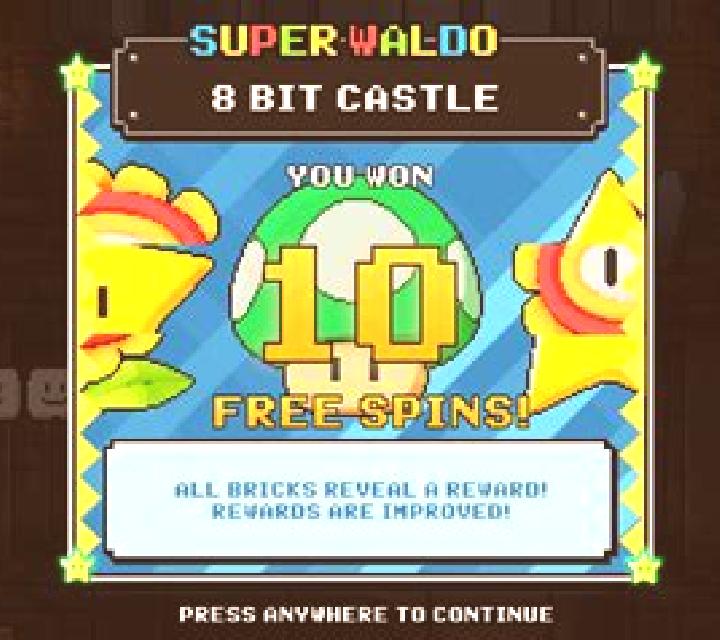 Super Waldo slot machine