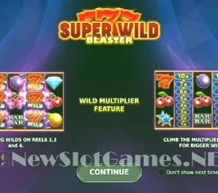 Super Wild Blaster slot