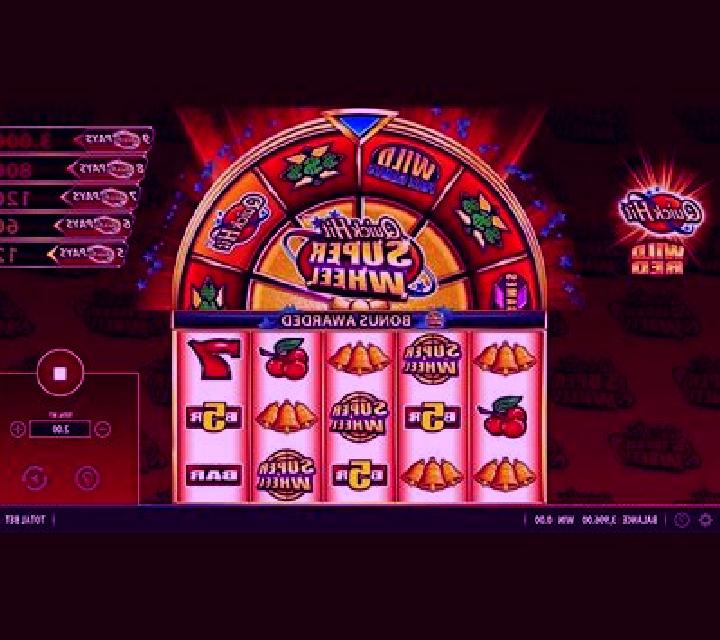 Super Wild Player Super Wheel slot game