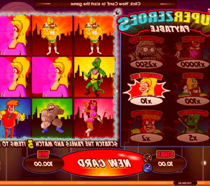 Super Zeroes slot game