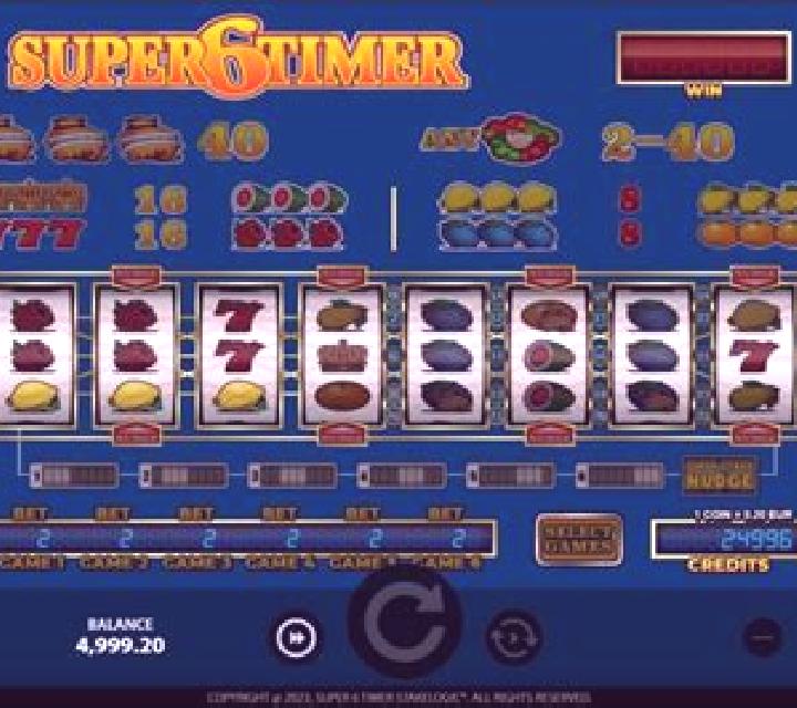 Super6Timer slot machine