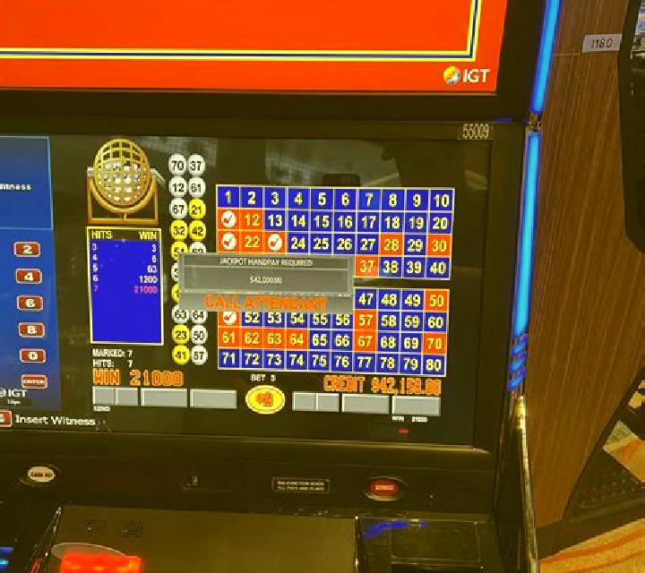 Superb Keno slot game