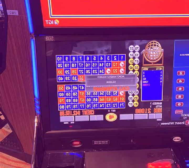 Superb Keno slot machine
