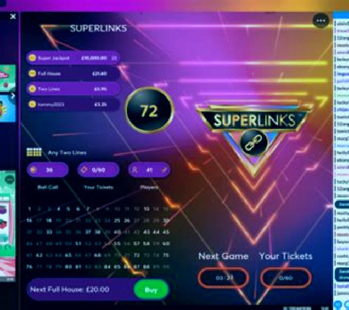 Superlinks Bingo slot