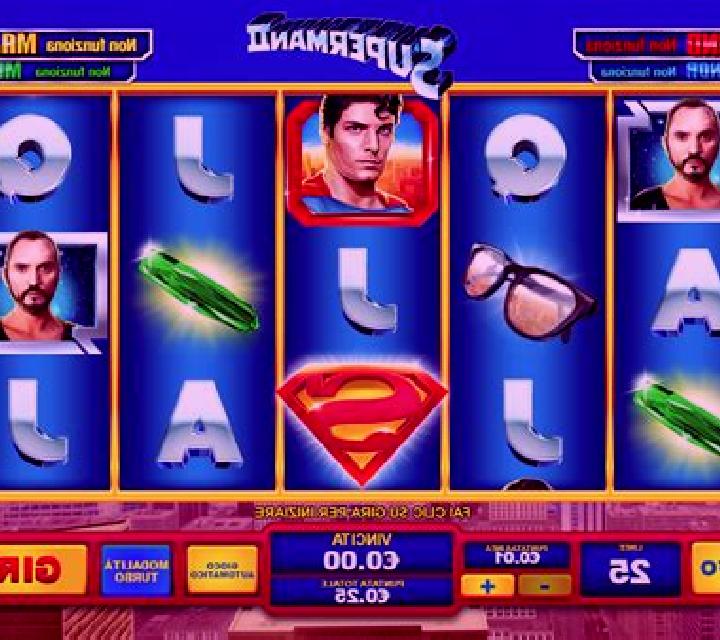 Superman II slot machine