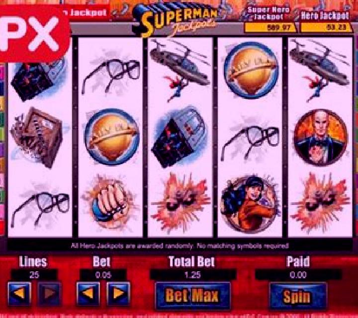 Superman Jackpots online slot