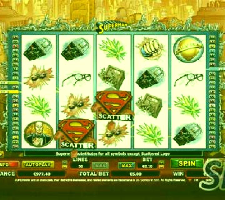 Superman Jackpots slot game