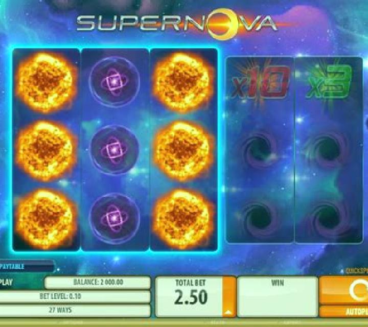 Supernova (Quickspin) slot game