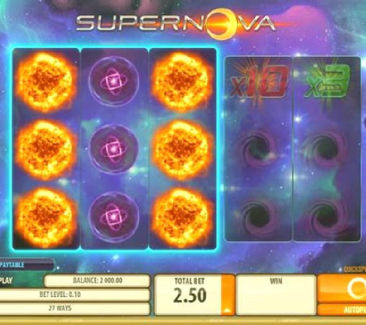 Supernova Spins slot machine