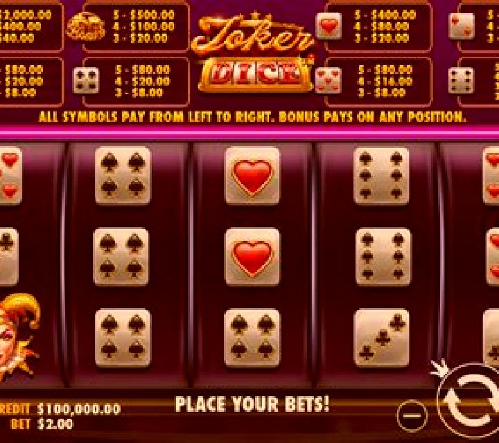 Surfin Joker - Dice slot machine