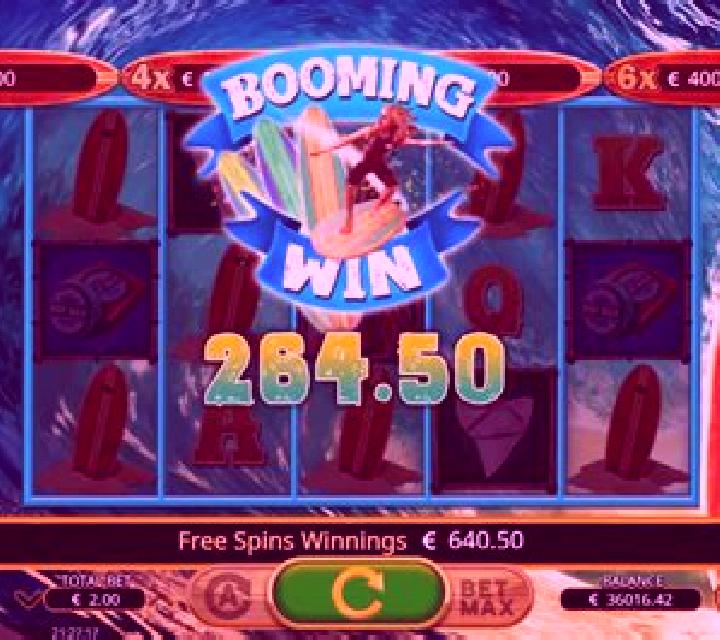 Surfin Reels slot machine