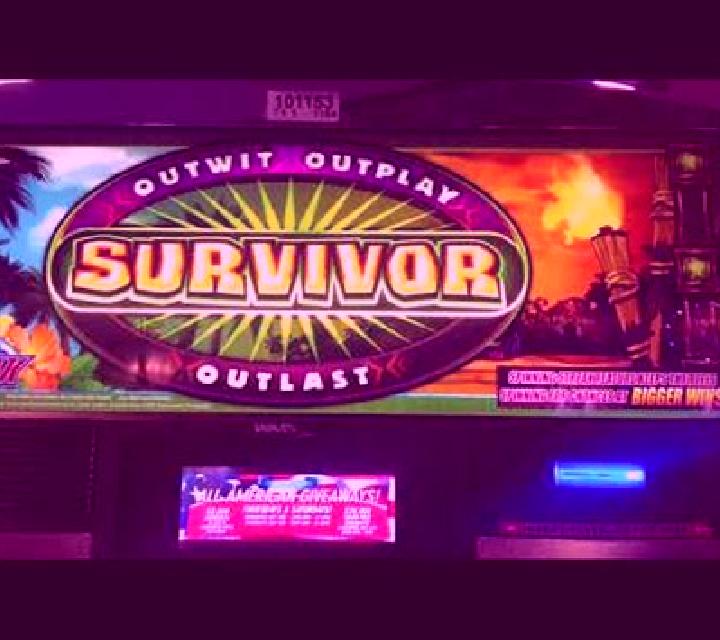 Survivor slot machine