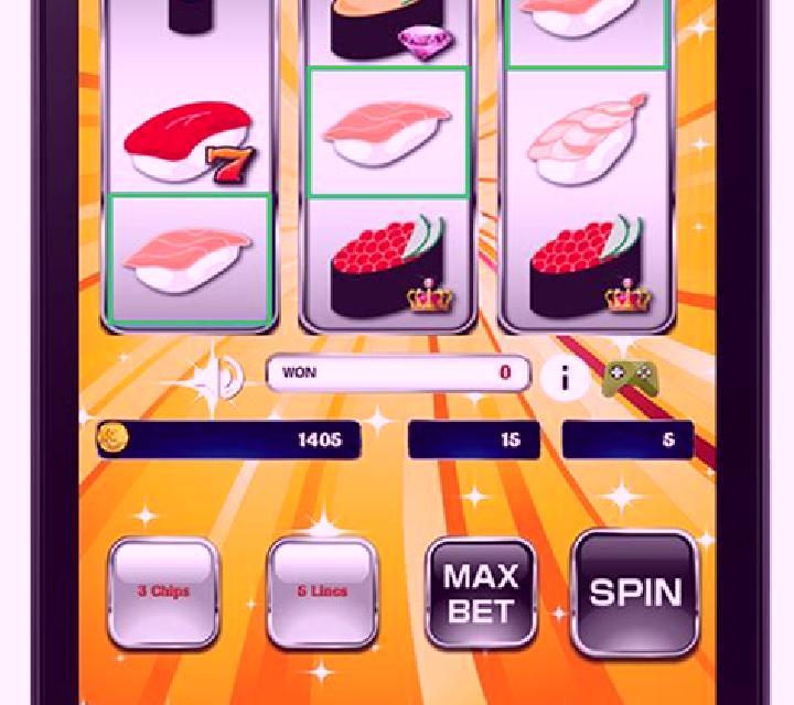 Sushi slot machine
