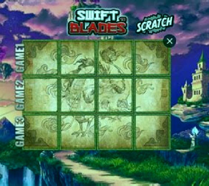 Swift Blades Scratch slot game