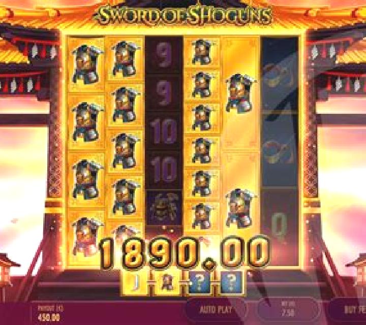 Sword of Shoguns slot machine