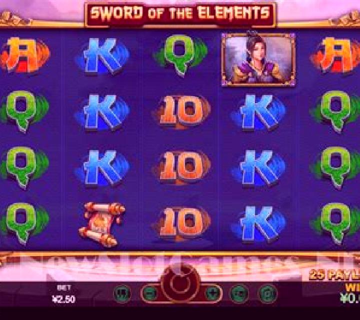 Sword of the Elements slot machine